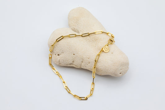 Unity Paperclip Bracelet & Chain Extender