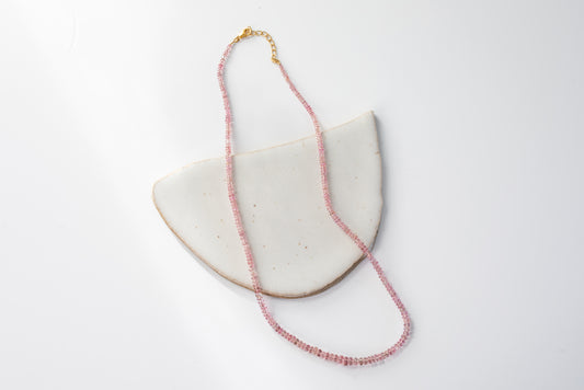Solstice Pink Tourmaline Necklace - Limited Edition