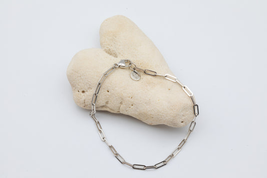 Unity Paperclip Bracelet & Chain Extender