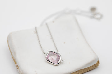 Aura Slice Bracelet - Pink Sapphire