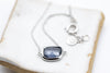 Aura Slice Bracelet - Midnight Purple Sapphire