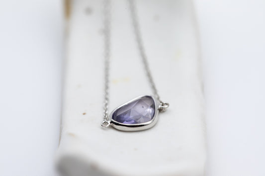 Aura Slice Bracelet - Purple Sapphire