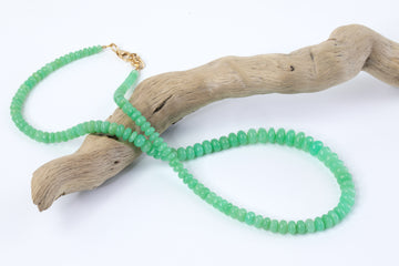 Aura Chrysoprase Necklace - Limited Edition