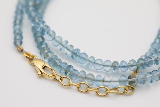 Aura Aquamarine Necklace