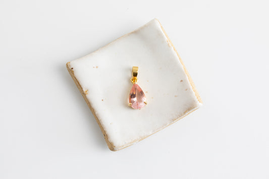 Solstice Aura Morganite Pendant