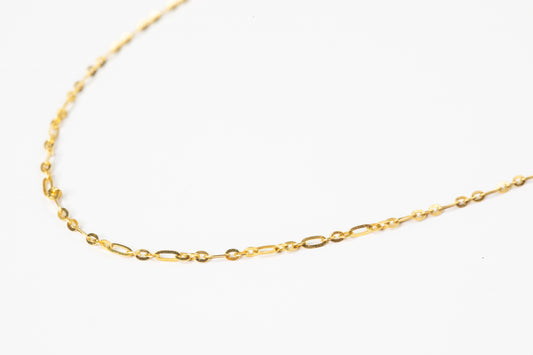 Unity 14k Gold Figaro Chain